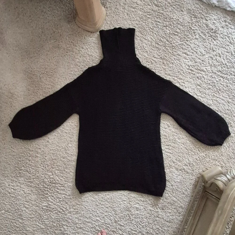 Vero Moda Black Turtleneck Sweater - Picture 5 of 5